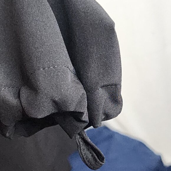 Zenergy Chicos Black Poly Span Elastic Cuff Hidden Hood Jacket Chico Sz 3 US XL - Picture 6 of 16